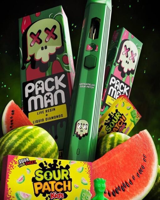 PACKMAN WATERMELON SOUR PATCH FLAVOR UK